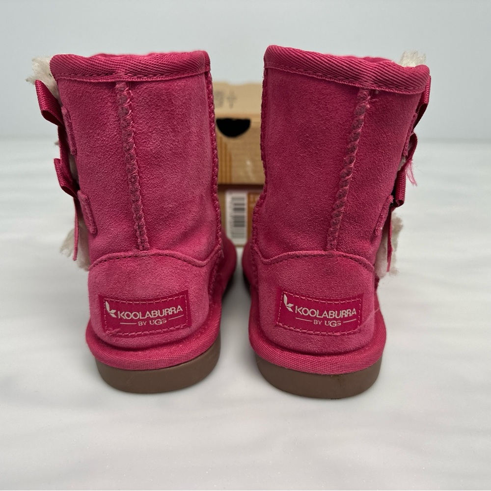 Koolaburra Kids T Victoria Short Boot - Pink - Picture 5 of 8